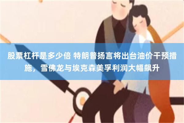 股票杠杆是多少倍 特朗普扬言将出台油价干预措施，雪佛龙与埃克森美孚利润大幅飙升